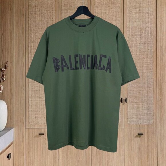 Balenciaga Green Short Sleeve